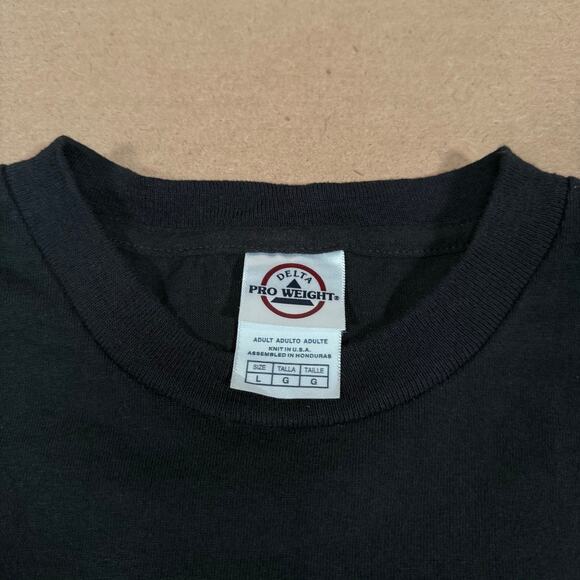 Vintage 2005 Skull Bone Biker Muscle Tee Lightning Skull Tank Top Black L Y2K - Picture 6 of 7